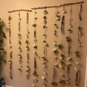 Homemade Flower Wall